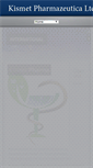 Mobile Screenshot of kismet-pharma.com